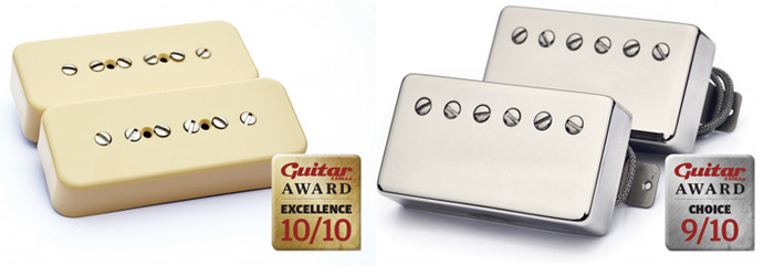 p90s and paf humbucker magazine review